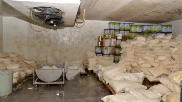 Piyasa değeri 300 bin TL olan 20 ton sağlıksız peynir ele geçirildi