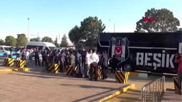 Spor beşiktaş kafilesi gaziantep'te