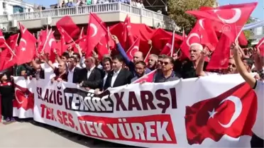 'Teröre Lanet, Kardeşliğe Davet' mitingi