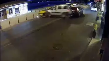 (Özel) İstanbul'da alkollü sürücü dehşeti kamerada