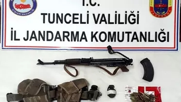 Tunceli'de bir terörist etkisiz hale getirildi