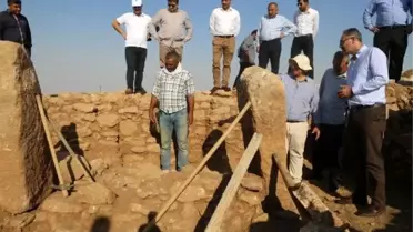Göbeklitepe'ye benzeyen harbetsuvan tepesi'nde kazılar başladı