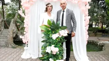Genç çift nikah törenini huzurevinde yaptı