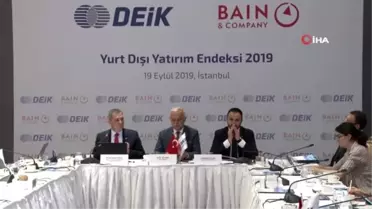 DEİK, 'Yurt Dışı Yatırım Endeksi 2019' raporunu açıkladı