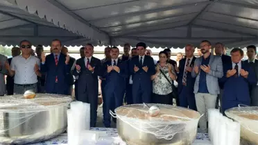 Çaycuma'da Ahilik Haftası'nda aşure ikram edildi