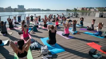 Green fıtness spor şenliği Eskişehir'de