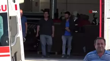 Elini 1 tonluk basınçla çalışan silindirler arasına sıkıştırdı