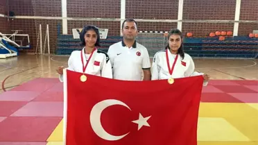 Salihlili judocular Balkan Şampiyonu oldu