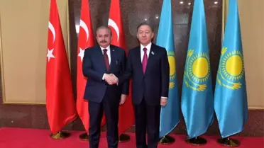 TBMM Başkanı Şentop, Kazak mevkidaşı Nigmatulin ile görüştü
