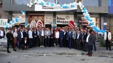 Erzurum'da İhlas Mağazası yeni binası düzenlenen törenle hizmete girdi