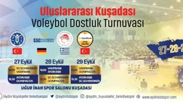 Kuşadası Uluslararası Voleybol Turnuvası'na ev sahipliği yapacak