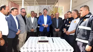 Başkan Asya, itfaiyecilerle bir araya geldi