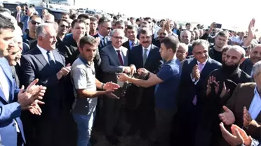 Muş katı atık tesisinin temeli atıldı