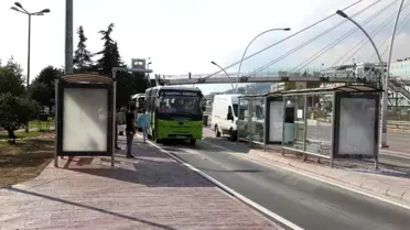 Kent trafiğini rahatlatacak cep durak trafiğe açıldı