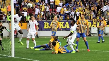 Süper Lig: MKE Ankaragücü: 0 - Gençlerbirliği: 0 (İlk yarı)