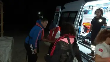 Alman vatandaşın yardımına Sahil Güvenlik yetişti