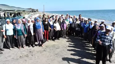 Tarsus'ta yaşlılar denizle buluştu