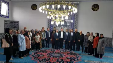 Alman Bakan Lucha, DİTİB Eyüp Sultan Camii'ni ziyaret etti