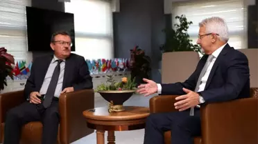 Rektör Kılavuz'dan Nilüfer'e iâde-i ziyaret