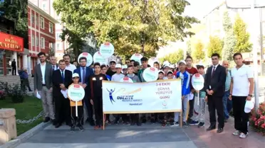 Sağlıklı yaşam için yürüdüler