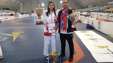 Büşra Öztürk Taekwondo Avrupa Üçüncüsü