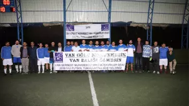 Van SMMMO'dan kurumlar arası futbol turnuvası
