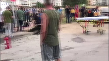 Antalya'da iki otomobil çarpıştı: 6'sı Ürdün vatandaşı 8 yaralı