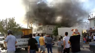 Fethiye'de korkutan yangın