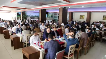 Silopi'de din görevlileri yemekte buluştu