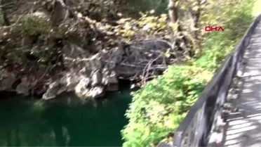 Bartın'da 'aşk acısını dindiren şelale'