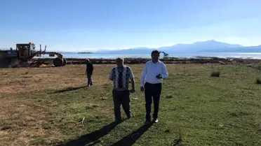 Hüyük'te göl sahillerinin çehresi değişecek