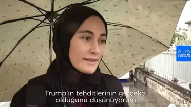 İstanbullular Trump'ın yaptırım tehditleri karşısında endişeli