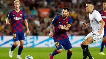Lionel Messi'nin hakemle ilginç diyaloğu
