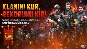 Wolfteam'de klanını kur rekorunu kır