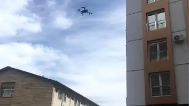 Drone ile trafik denetiminde 18 sürücüye ceza kesildi