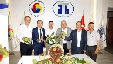 Aydın'da sezonun ilk kestanesi borsaya teslim edildi