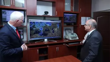 Vali Çakacak'tan Meteoroloji 3. Bölge Müdürlüğüne ziyaret