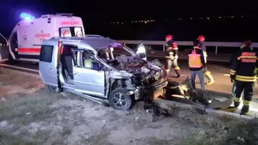 Aksaray'da trafik kazası: 1 yaralı