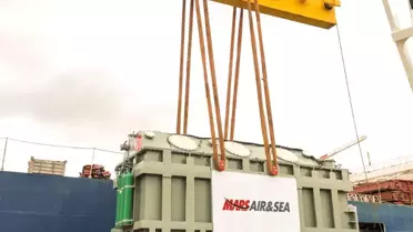 Avrupa'ya 154 tonluk proje taşındı