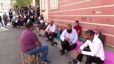 HDP önündeki ailelerin evlat nöbeti 39'uncu gününde
