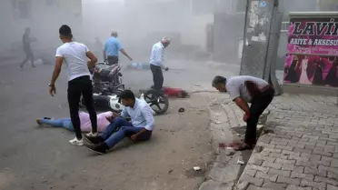Teröristlerden Nusaybin'e havanlı saldırı: 8 şehit, 35 yaralı