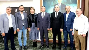 AK Parti Çanakkale İl Başkanlığından Emniyet Müdürü Karaduman'a ziyaret