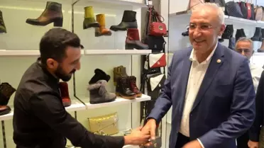 AK Parti Malatya Milletvekili Hakan Kahtalı, esnafları ziyaretti