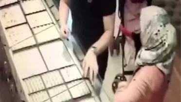 (Özel) 1'i kadın 2 kişi müşteri kılığında böyle hırsızlık yaptı