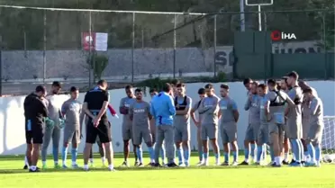 Trabzonspor, Gaziantepspor maçı hazırlıklarını sürdürdü