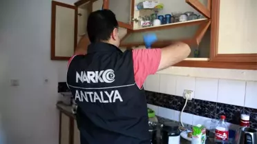 Antalya'da uyuşturucu operasyonu: 4 gözaltı