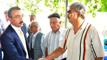 Kaymakam Arslan, Kalem mahalle halkı ile bir araya geldi