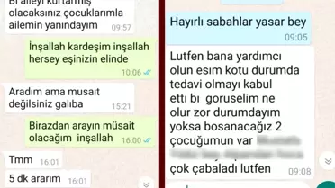 Kocası tarafından öldürülen kadın ölmeden önce kocasının tedavisi için mücadele etmiş