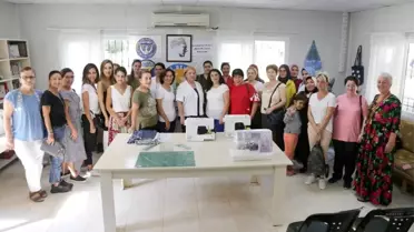 Mezitli'de Dikİş'in Olsun projesi başladı