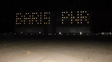 Van'da öğrencilerden Mehmetçiğe koreografili destek